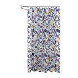 RT Designers Collection 90 GSM Printed Peva Glit Butterfly Shower Curtain 70" x 72" Muticolor