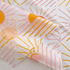 RT Designers Collection 90GSM Peva Glit Printed Sun Shower Curtain 70" x 72" Muticolor