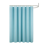 RT Designer Collection Bento Waffle Jacquard Shower Curtain 70" x 72" Blue