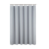 RT Designer Collection Bento Waffle Jacquard Shower Curtain 70" x 72" Silver