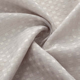 RT Designer Collection Bento Waffle Jacquard Shower Curtain 70" x 72" Taupe