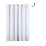 RT Designer Collection Bento Waffle Jacquard Shower Curtain 70" x 72" White