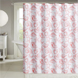 RT Designers Coastal Havana Printed Shower Curtain - 70x72", Coral