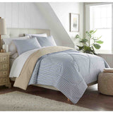 Seersucker Polyester Comforter Set Sailor Stripe by Shavel Home Products