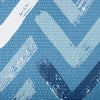 Shavel 100% Polyester Luxury Seersucker Chevron Comforter Set With Pillowshams Blue