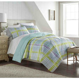 Seersucker Polyester Comforter Set Sailor Stripe by Shavel Home Products