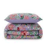 Shavel 100% Polyester Luxury Seersucker Floral Comforter Set With Pillowshams Happy Multi