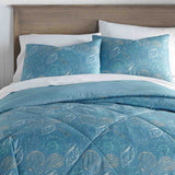 Seersucker Polyester Comforter Set Sailor Stripe by Shavel Home Products