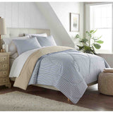 Seersucker Polyester Comforter Set Sailor Stripe by Shavel Home Products