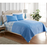 Seersucker 6-in-1 Premium Quilt Set by Shavel Home Products