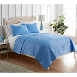 Seersucker 6-in-1 Premium Quilt Set by Shavel Home Products