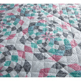 Seersucker 6-in-1 Premium Quilt Set by Shavel Home Products