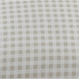 Shavel 100% Polyester Luxury Seersucker Gingham Sheet Set With Matching Pillowcases Tan