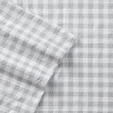 Shavel Home Products - Seersucker Solid Stylish and Modern Sheet Set