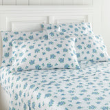 Shavel Home Products - Seersucker printed Stylish and Modern Sheet Set