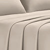 RT Designers Collection 300 TC 100% Organic Cotton Lightweight Solid Sheet Set Beige