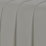 RT Designers Collection 300 TC 100% Organic Cotton Lightweight Solid Sheet Set Grey