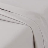 RT Designers Collection 300 TC 100% Organic Cotton Lightweight Solid Sheet Set Silver