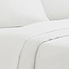 RT Designers Collection 300 TC 100% Organic Cotton Lightweight Solid Sheet Set White