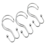 Carnation Home Fashions Double Shower Curtain Hook - 2.5x4"