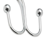 Carnation Home Fashions Double Shower Curtain Hook - 2.5x4"