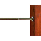 Versailles Indoor/Outdoor 3/4" Duo Tension Rod - Brushed Nickel