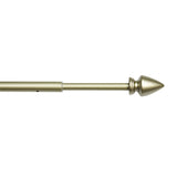 Versailles Arrow Steel Heavy Duty Curtain Swing Arm Pair Pewter