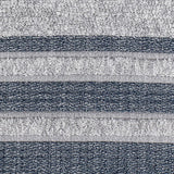 SKL Home Cubes Modern Look Woven Textured Stripes Bath Towel - 27 x 50", Navy