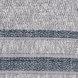 Saturday Knight Ltd Cubes Stripe Collection High Quality Easily Fit And Diamond Design Hand Towel - 16x26", Navy