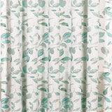 Saturday Knight Ltd Gentle Wind Collection High Quality Leaf Pattern Window Panel With 3" Rod Pocket - Jade