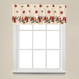 SKL Home Saturday Knight Ltd Holiday Elegance Beautiful Design With 1.5" Rod Pocket Window Tier Pair - Multi