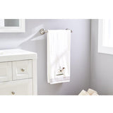 Saturday Knight Ltd Adirondack Dogs Outdoor Life Woven End Hem Bath Towel - 27x50", White