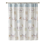 Saturday Knight Ltd New Hope Nature Scenes Fabric Bath Shower Curtain - 70x72", Multi