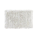 Saturday Knight Ltd Jacobean Trail Shag Effect With Tufts Classic Bath Rug - 20x30", White