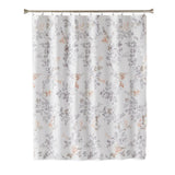 Saturday Knight Ltd Greenhouse Leaves Branches Fabric Bath Shower Curtain - 70x72", Multi