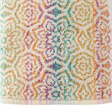 SKL Home Saturday Knight Ltd Rhapsody Bold Colors And An Intricate Pattern Reversible Bath Towel 27x50