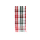 SKL Home Saturday Knight Ltd Fa La Llama Red Waffle Design Embroidery Dish Towel Set - 2-Piece - 16x26", Red