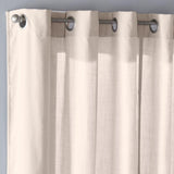 SKL Home Saturday Knight Ltd Raine Light Filtering Sophisticated SunSafe Window Curtain Panel - Linen