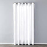 SKL Home Saturday Knight Ltd Raine Light Filtering Sophisticated SunSafe Window Curtain Panel - White