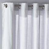 SKL Home Saturday Knight Ltd Raine Light Filtering Sophisticated SunSafe Window Curtain Panel - Dove Gray