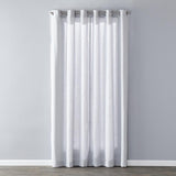 SKL Home Saturday Knight Ltd Raine Light Filtering Sophisticated SunSafe Window Curtain Panel - Dove Gray