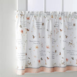 SKL Home Country Weekend Naturalist Look Window Valance - 58 X 13". Blush