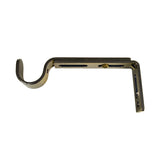 Versailles Single Strong Hold Wall Brackets Projection Pair Antique Brass