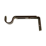 Versailles Single Strong Hold Wall Brackets Projection Pair Espresso