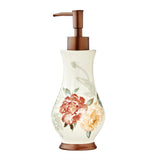 SKL Home Holland Floral Soap Dispenser - Natural 8.2x3.29x3.29