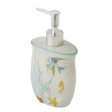 SKL Home Saturday Knight Ltd Ocean Watercolor Lotion / Soap Dispenser - 7.61x2.31x4.05, Multi