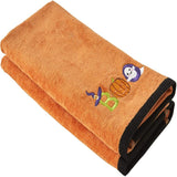 SKL Home by Saturday Knight Ltd. Boo Hand Towel Set, Orange 2 Pack  (16 x 25)