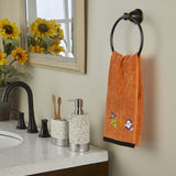 SKL Home by Saturday Knight Ltd. Boo Hand Towel Set, Orange 2 Pack  (16 x 25)