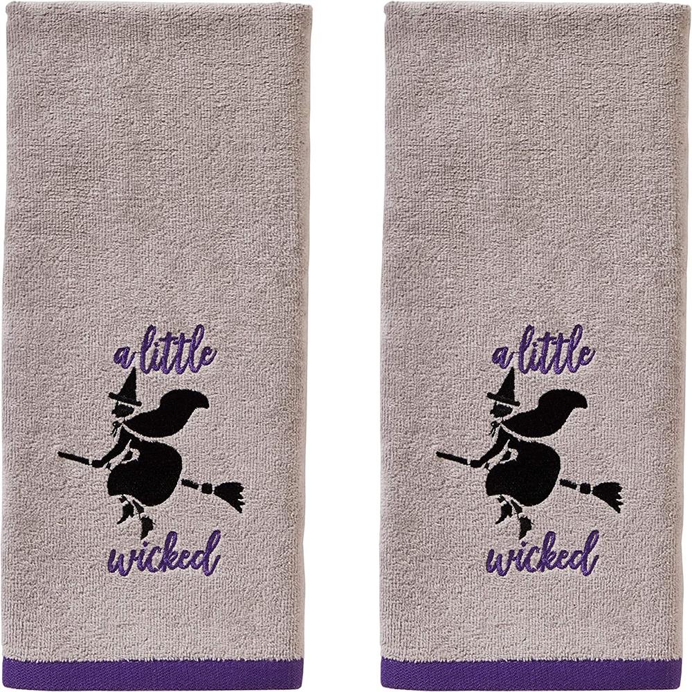 SKL Home Little Wicked Hand Towel (2-Pack), Gray