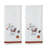 SKL Home Saturday Knight Ltd Happy Fall Yall Hand Towel - (2-Pack) - 16x25